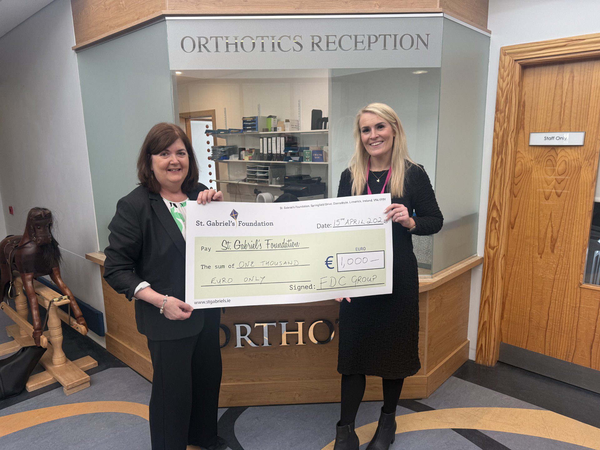 Pictured left to right: Maeve P